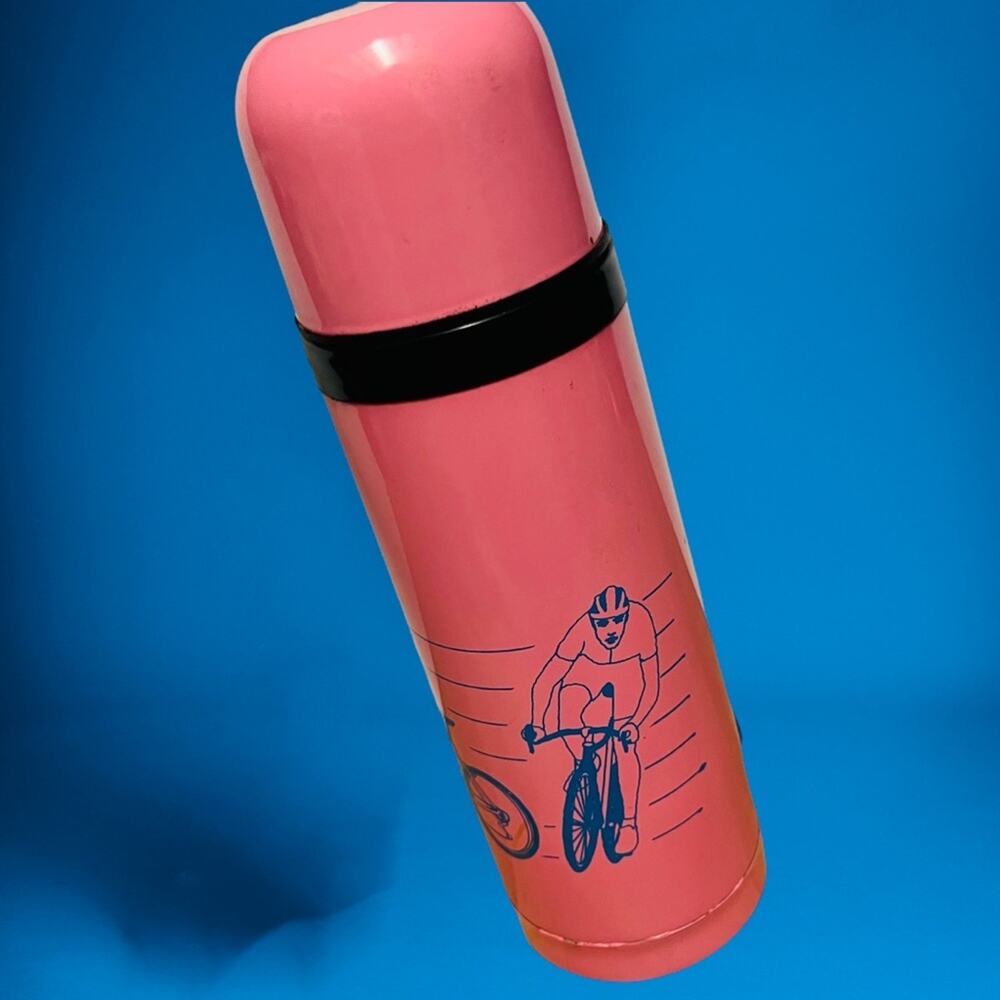 Rare Vintage Biker Water thermal